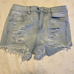 Madden NYC distressed light blue Shorts Size 5
Like New